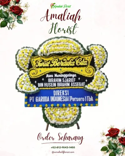 Papan Bunga Duka di Maguan